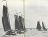 Een aantal botters op de Gouwzee in 1966